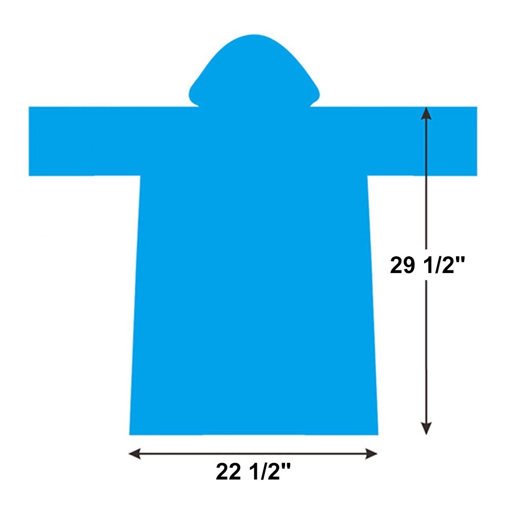 Chilren Disposable Rain Ponchos 5