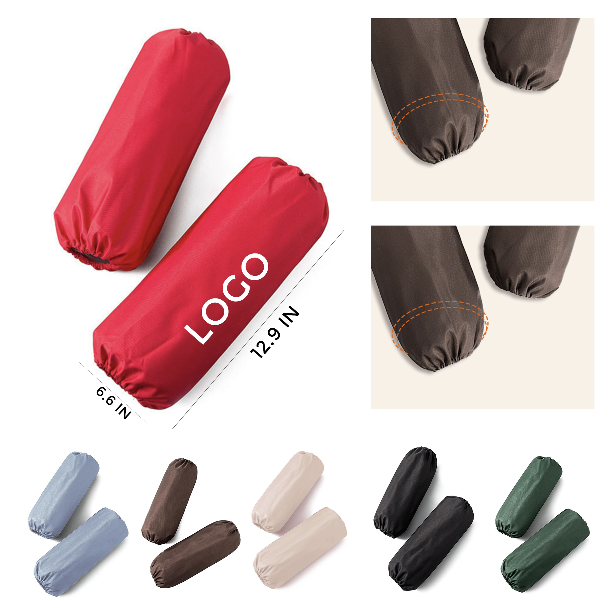 MOQ 10 PCS Comfortable PVC Kitchen Sleeves 1
