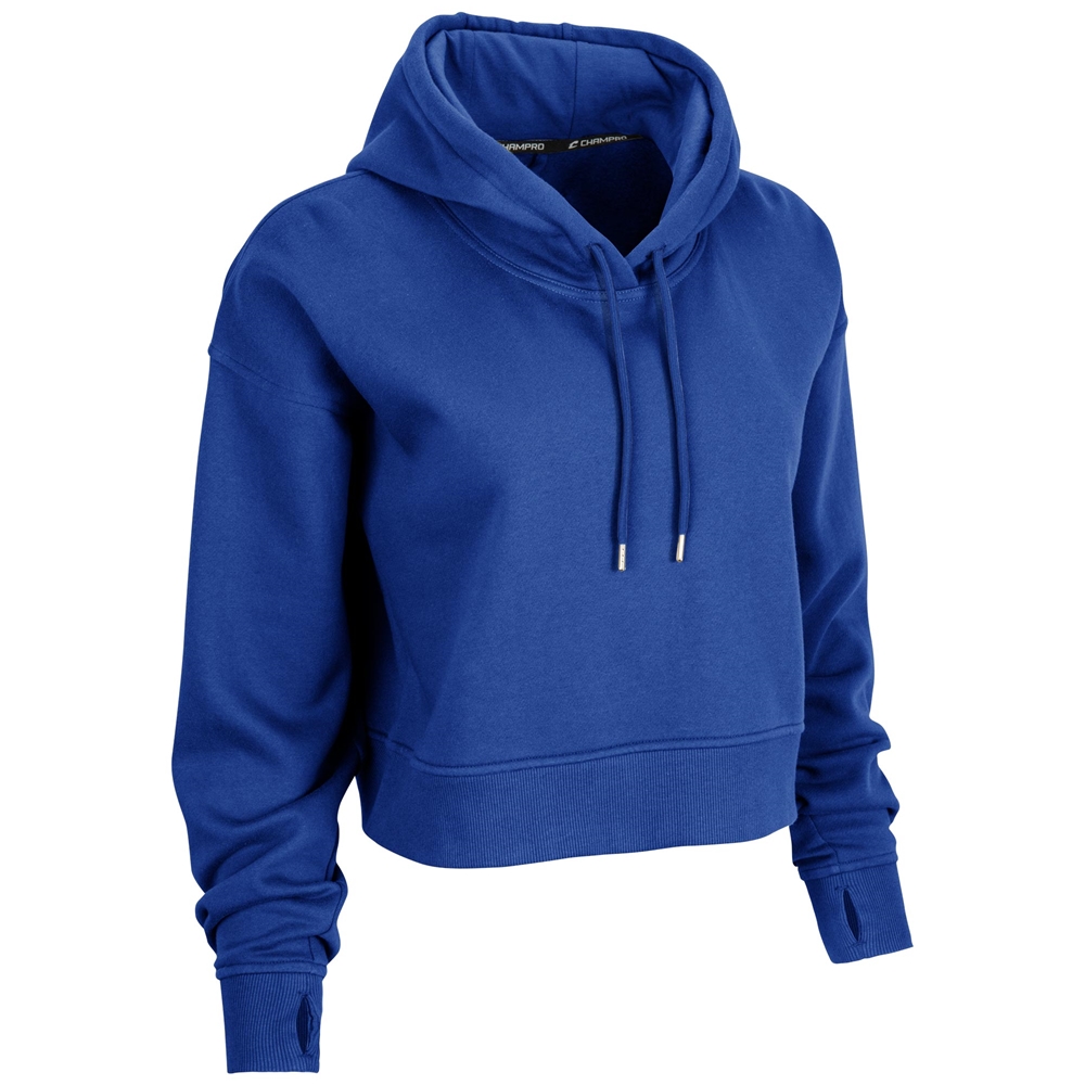 Victory Fleece Women's Crop Hoodie, custom hoodie or sweatshirt with logo imprint 6