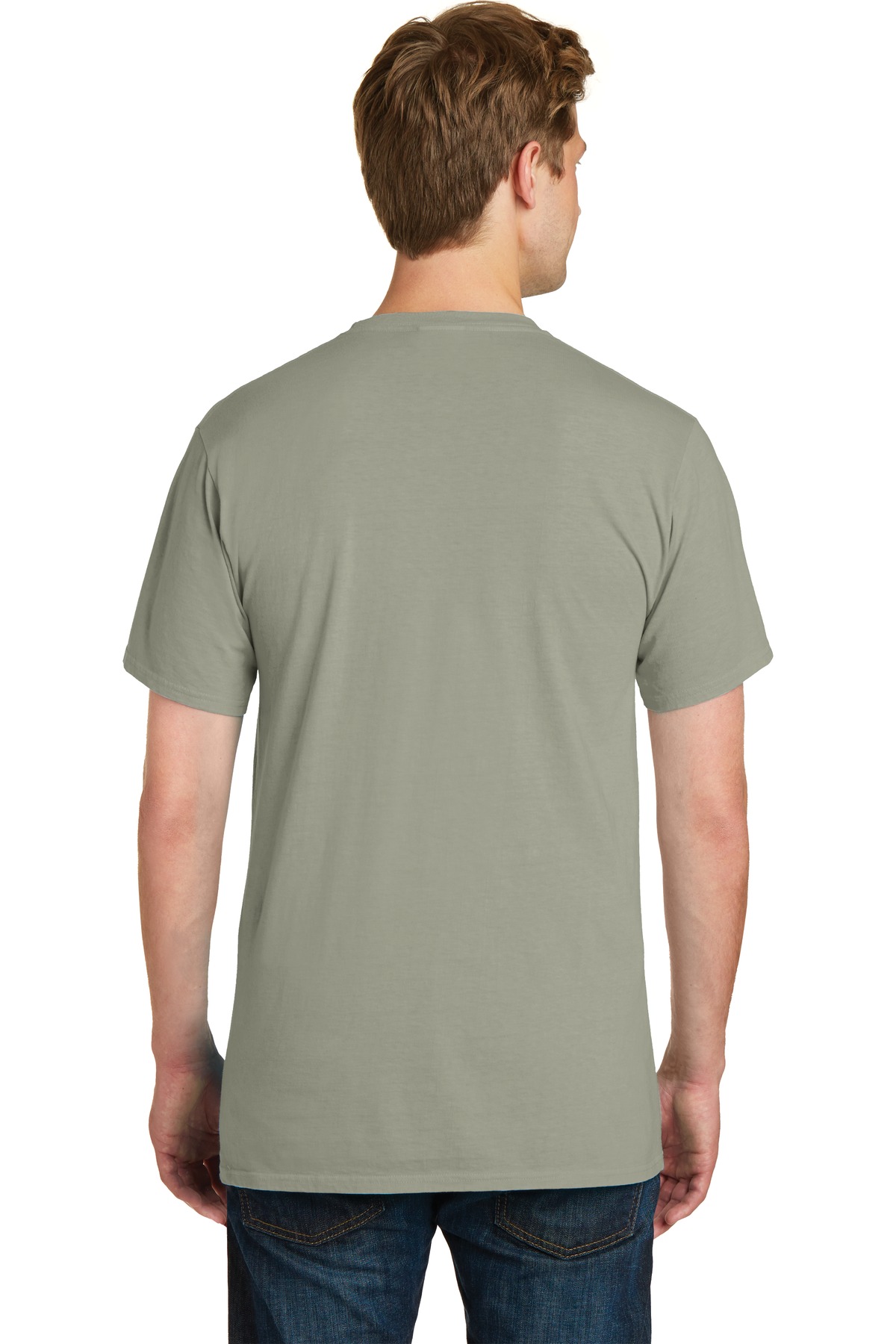 Port & Co Beach Wash Garment-Dyed Pocket Tee. PC099P 111