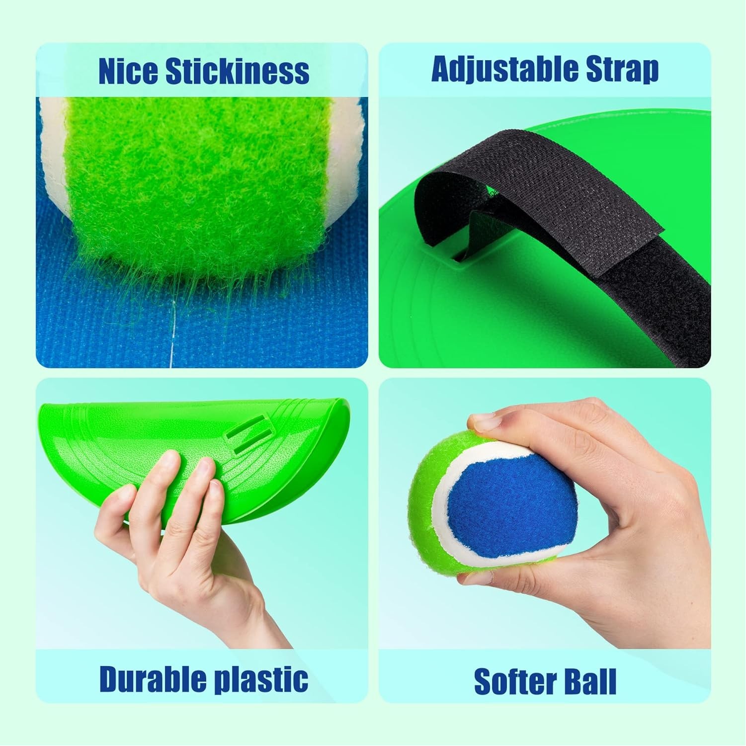 Toss and Catch Ball Set For Beach Games & Water Fun 8