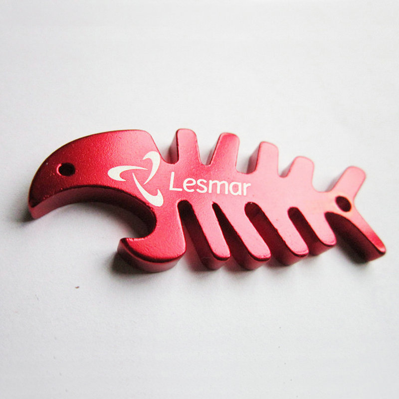 Aluminum Fish Bone Bottle Opener 6