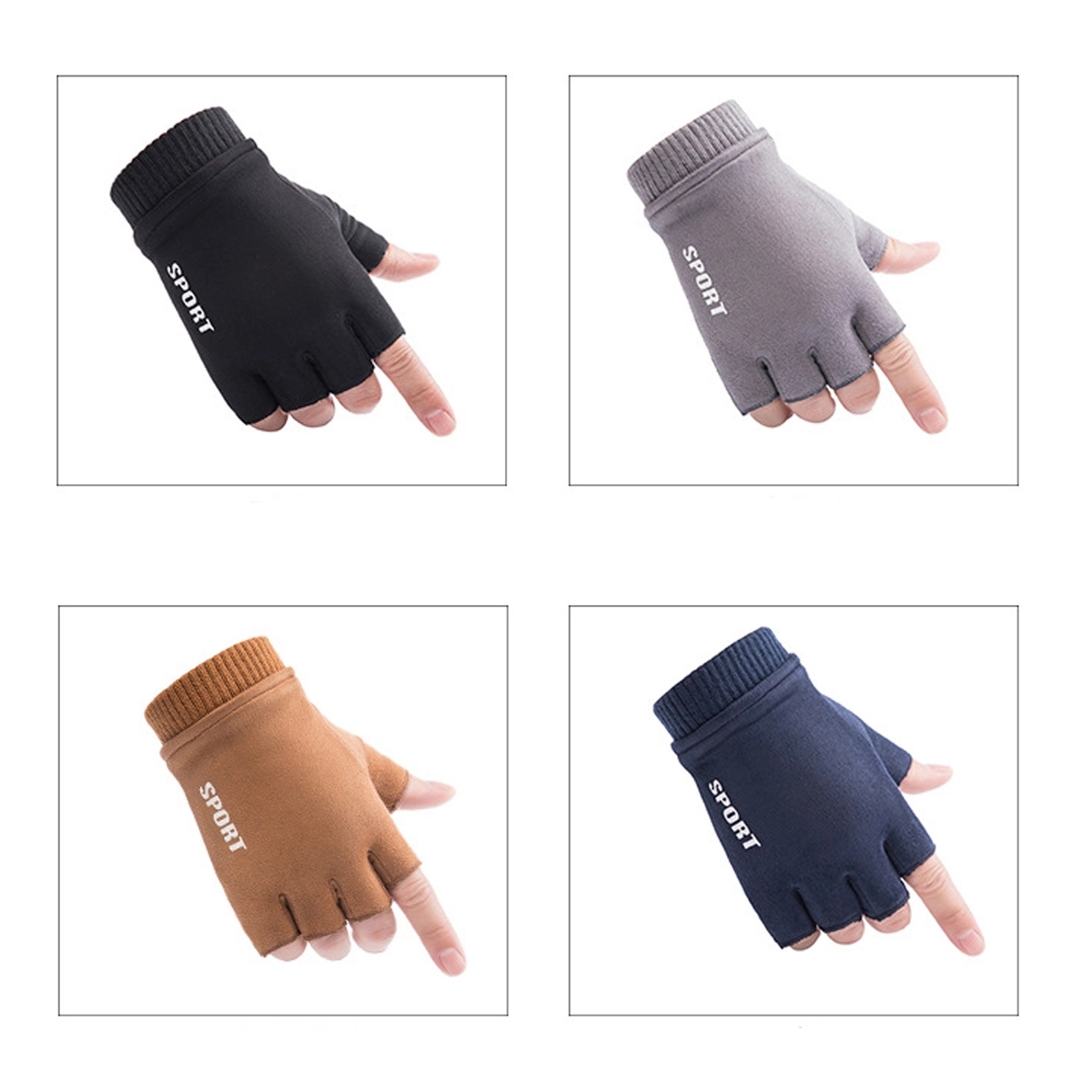 Half Finger Cycling Gloves with Gel Pad 4