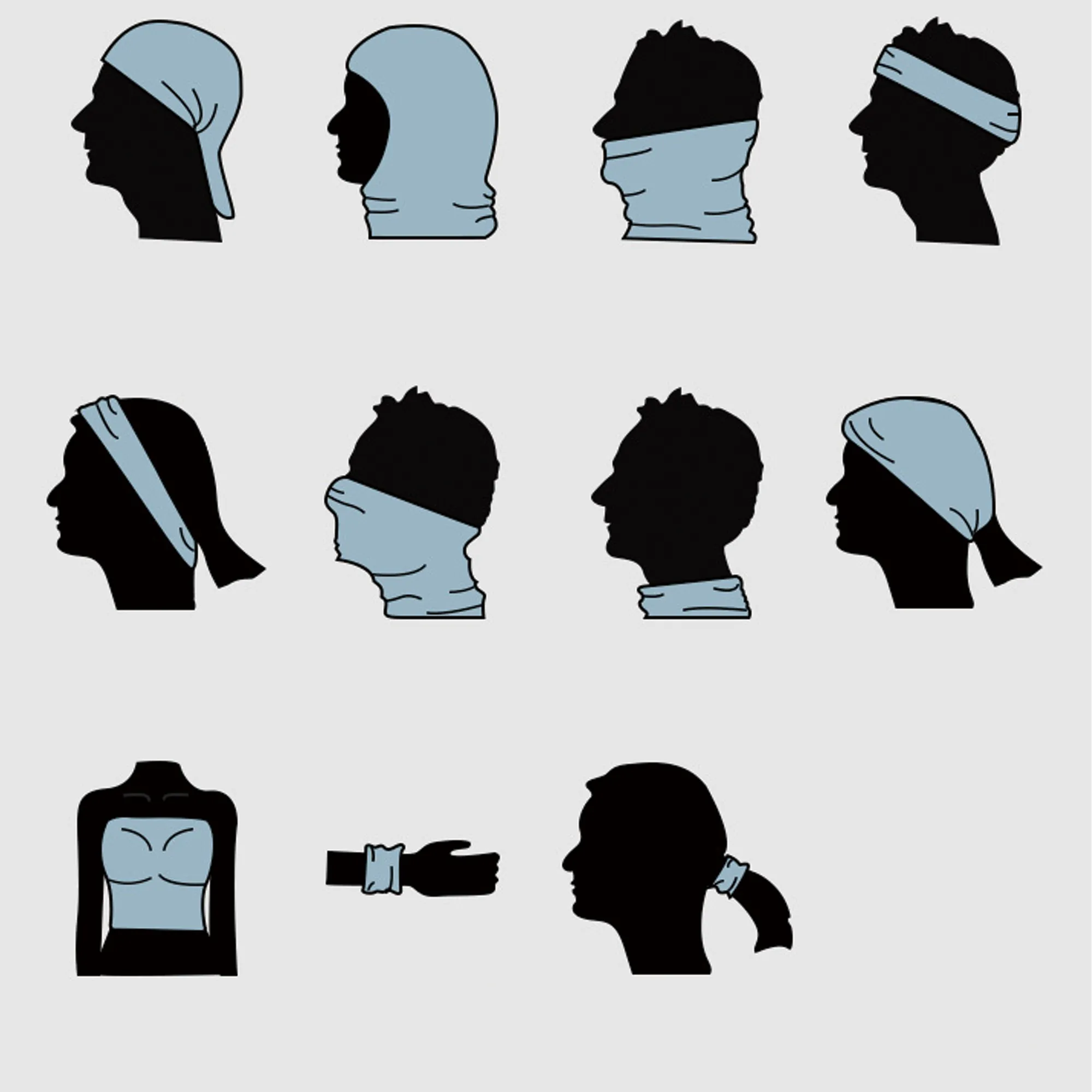 Summer Cycling Mask Sun Protection Ice Silk Face Cover 1