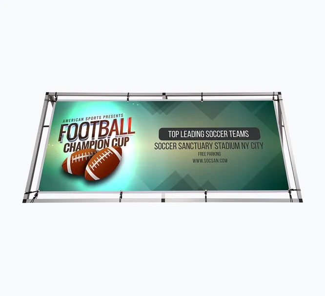 Horizontal A Frame with Banner (21ft x 3ft) 5
