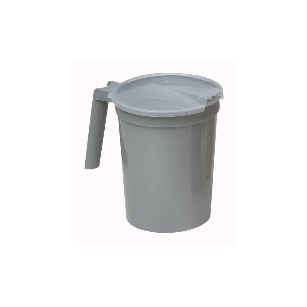 Standard Hospital Pitchers - Graphite with Lid 2