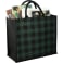 Buffalo Plaid Printed Jute Tote 11