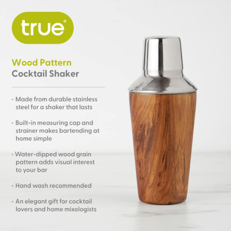 True® Wood Pattern Shaker 3