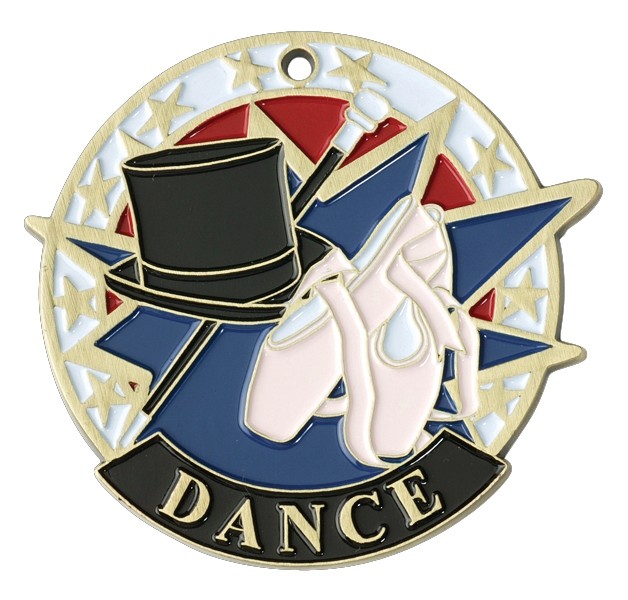 Dance USA Sport Medal, 2" 2