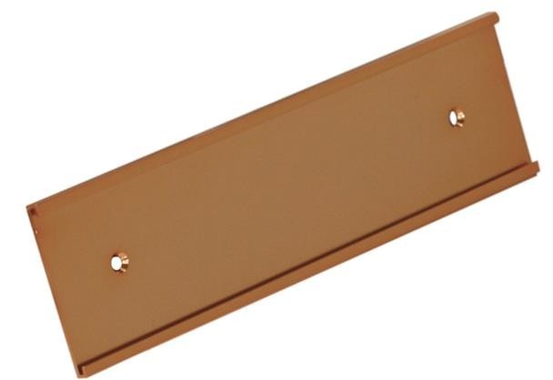 2" x 8" Gold or Silver Wall Name Insert Holder 2