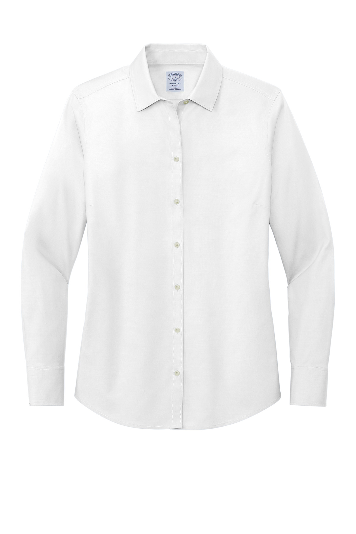 Brooks Brothers Women's Wrinkle-Free Stretch Pinpoint Shirt BB18001 16