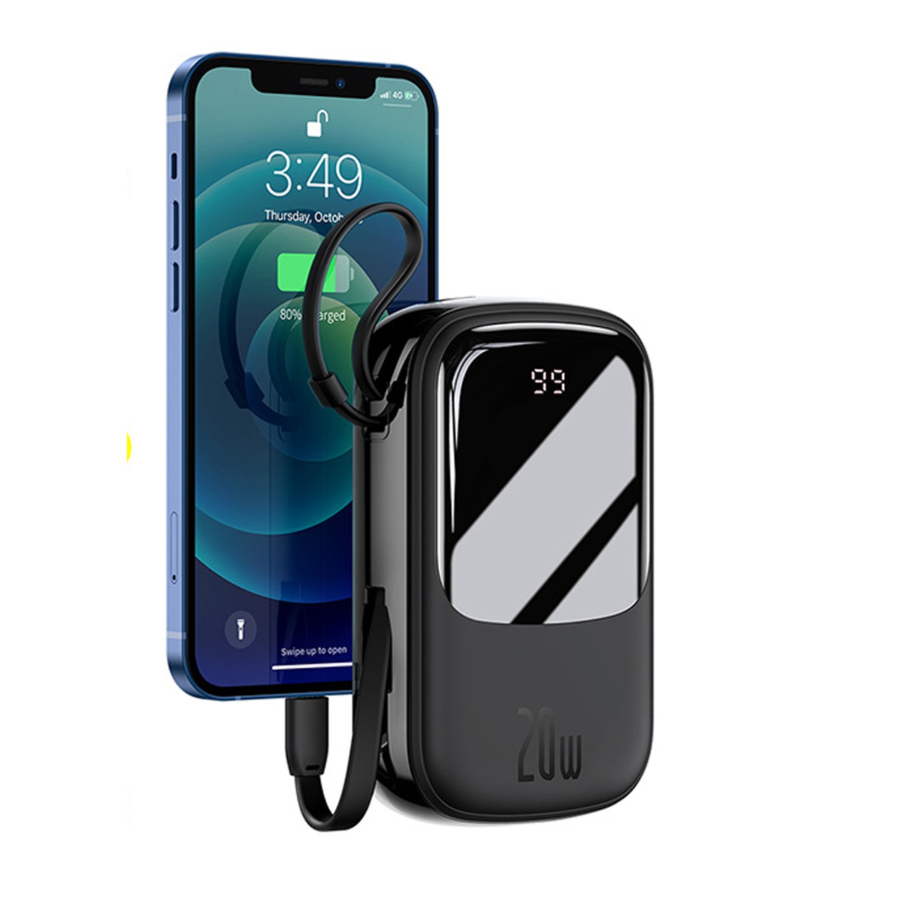 Digital Display 20000Mah Power Bank 4