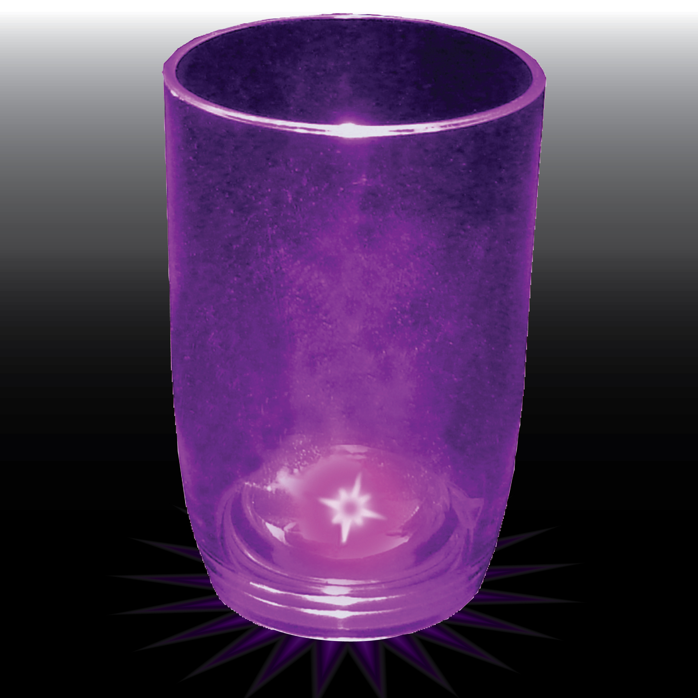 3oz Light Up Plastic Tapered Wine Sampler 3