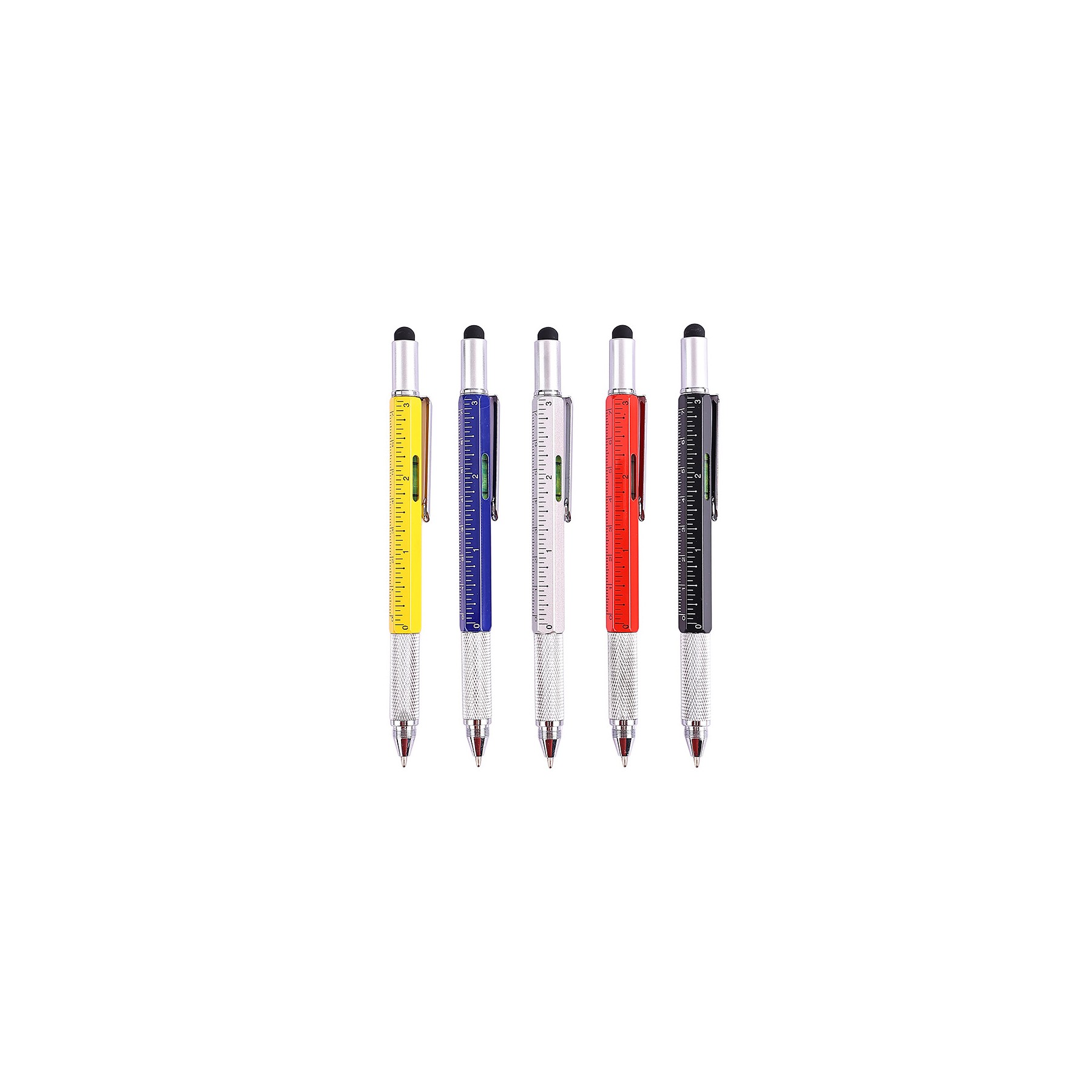 6 In 1 Multitool Pen With Level Ruler 5