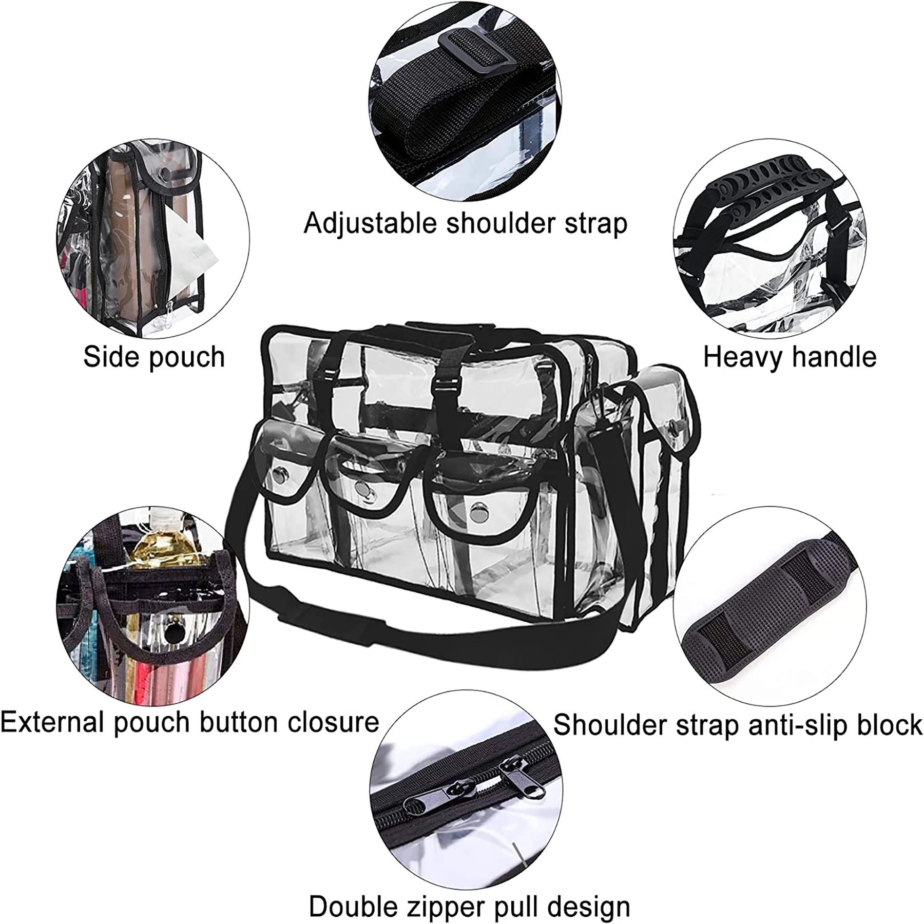 Large Clear Makeup Bag 5