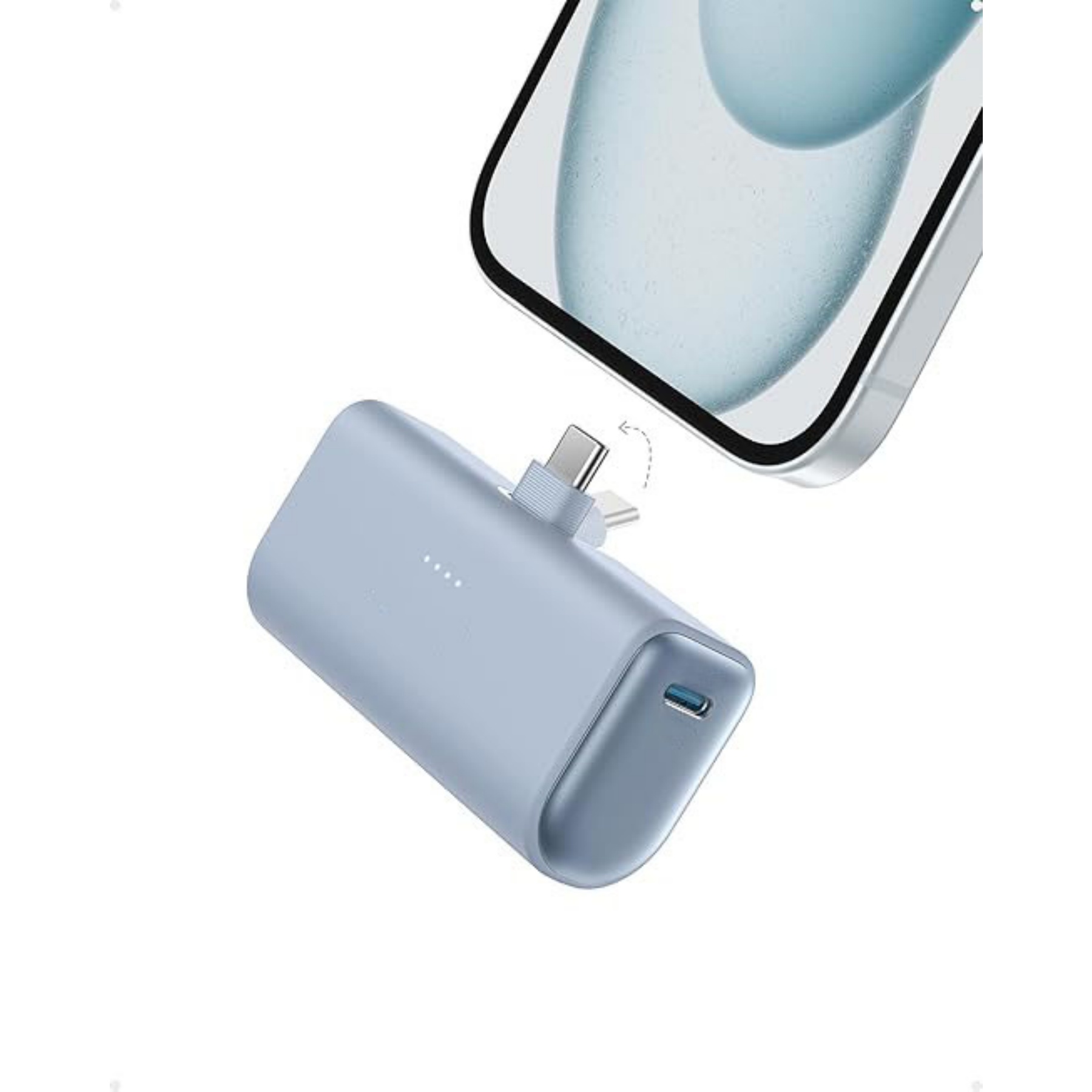 5000mAh Portable Built in USB Power Bank 5