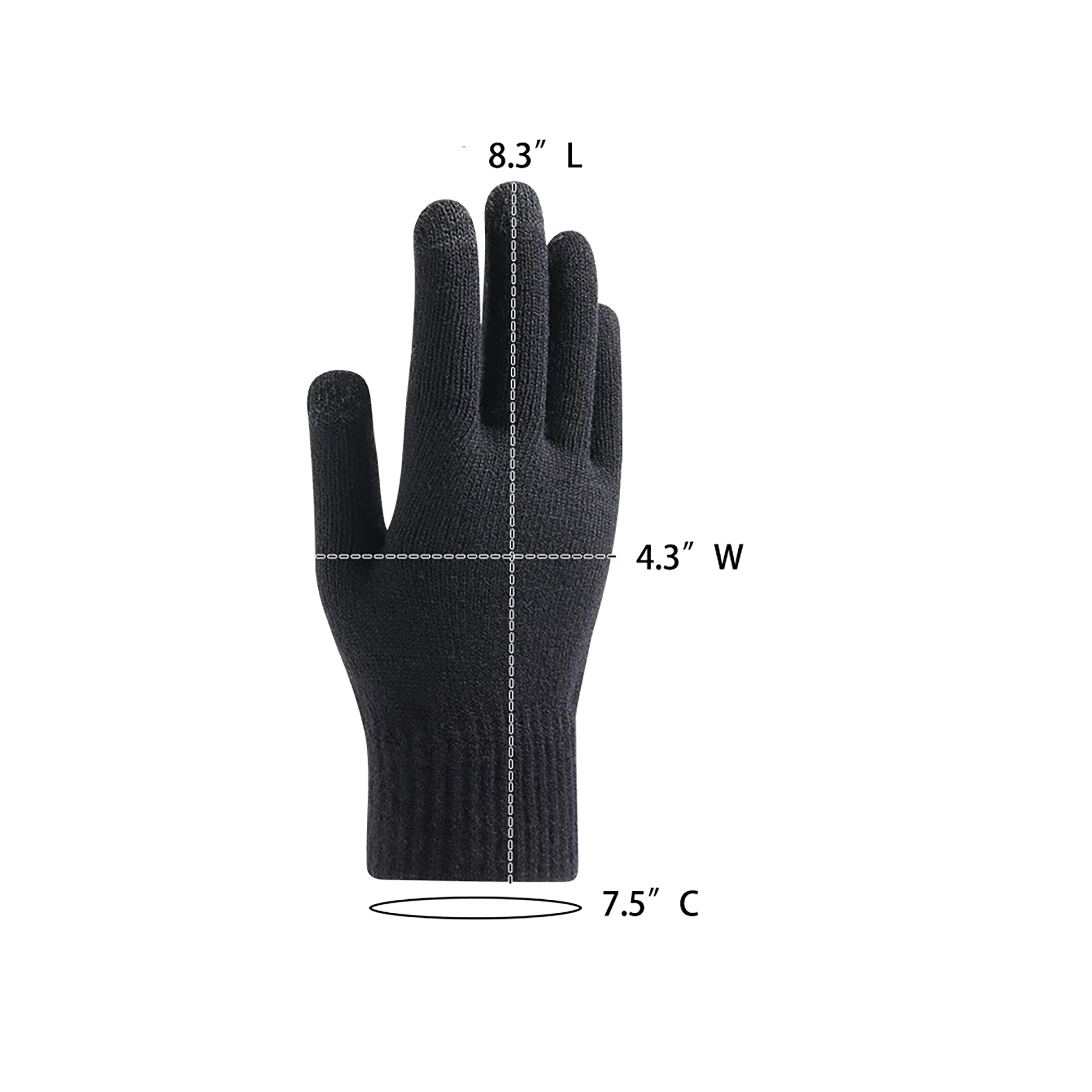 Texting Touch Screen Gloves 7