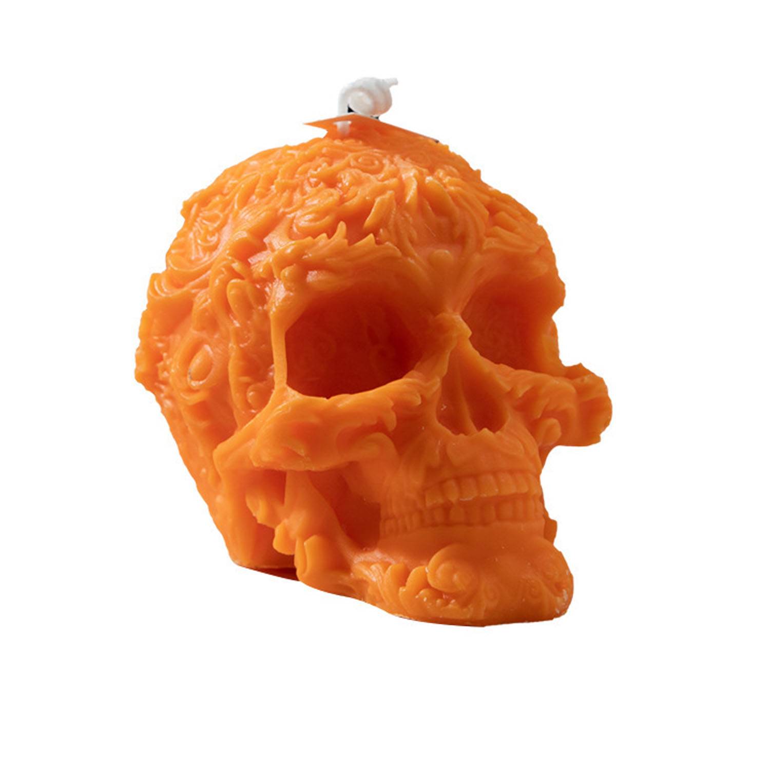 Halloween skull scented candle 6