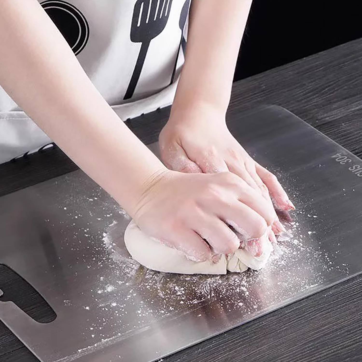 Stainless Steel Antibacterial Cutting Board 4