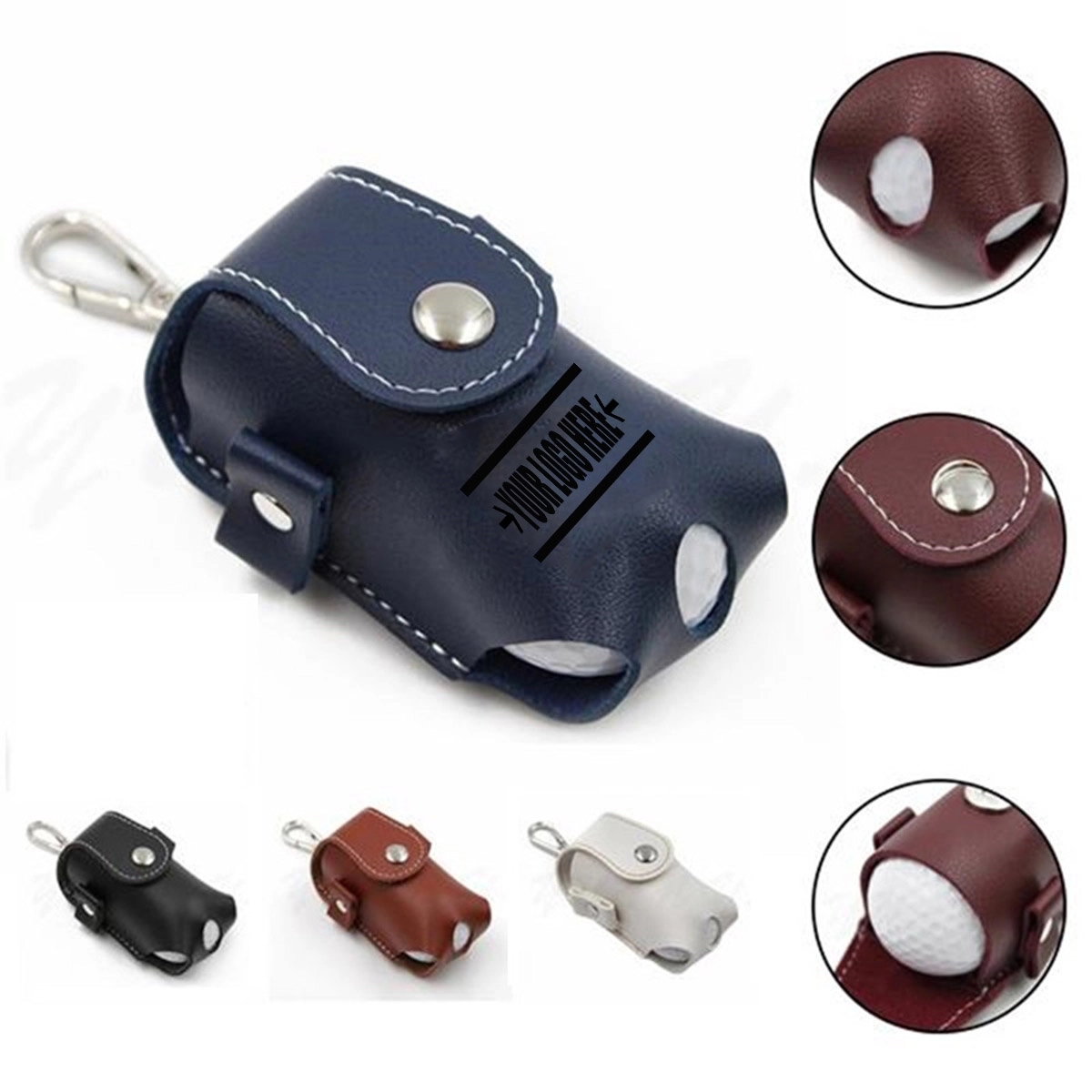 Golf Ball Bag Tees Storage Pouch 2