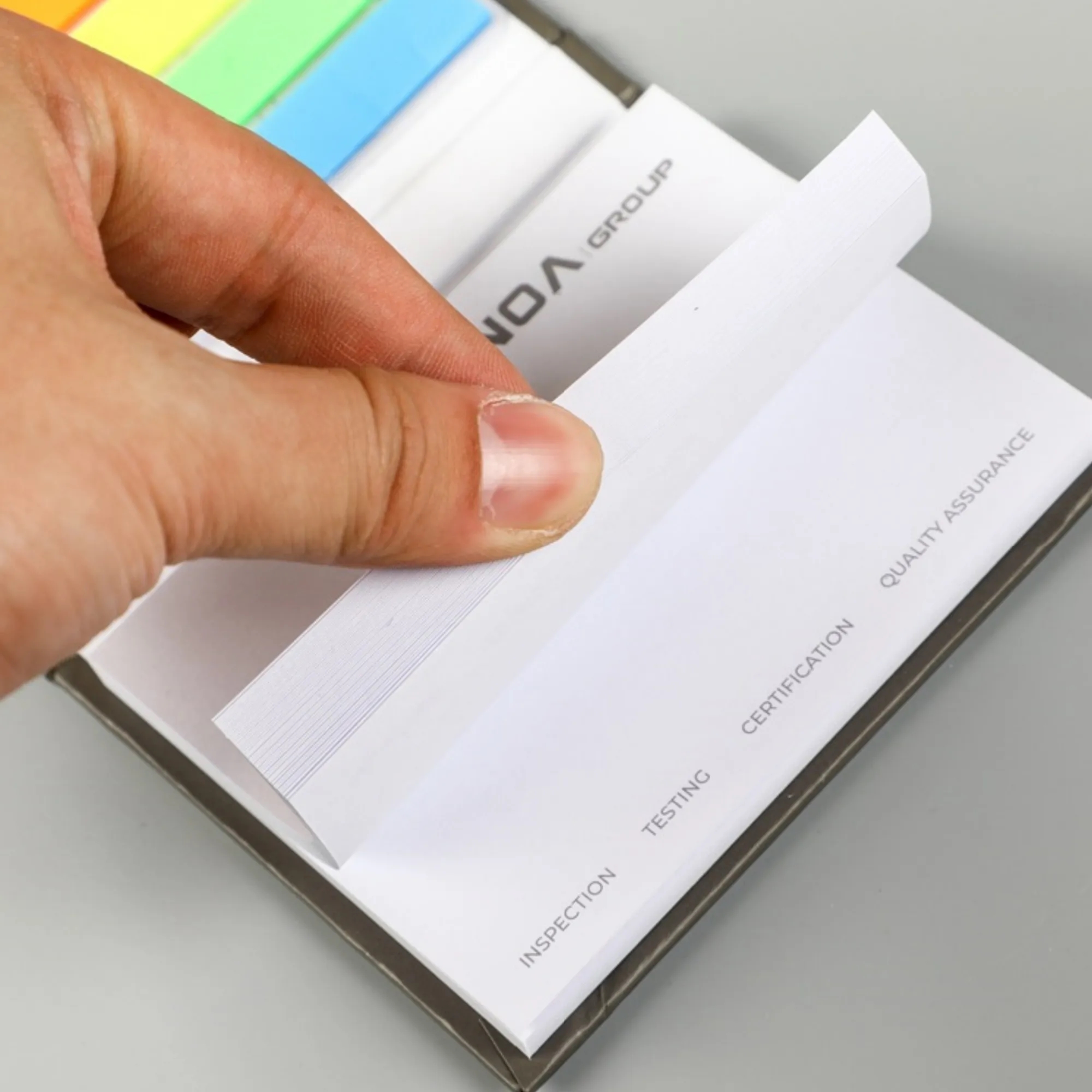 Full Color Sticky Notebook Memo Set 4