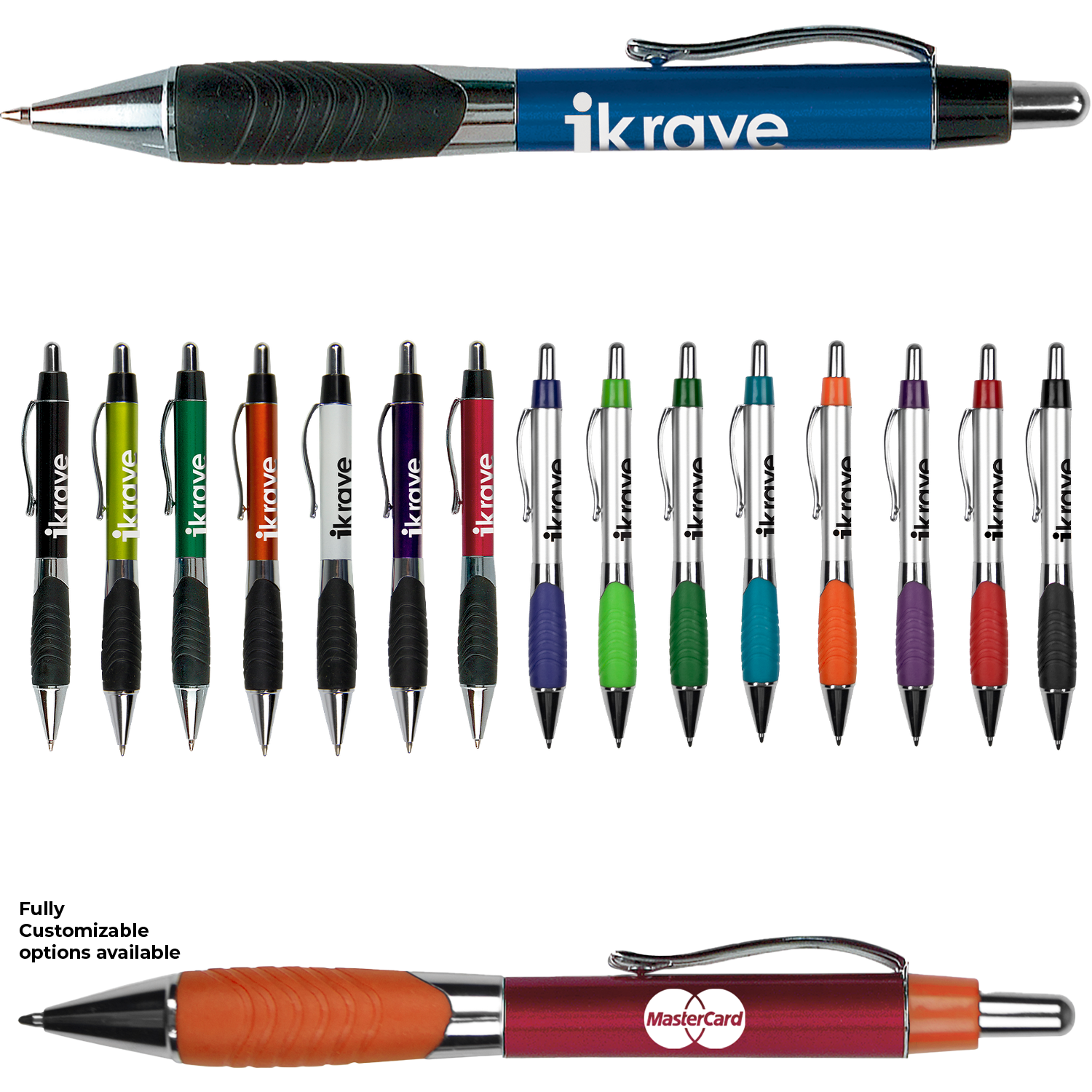 Wolverine Metallic Gripper Pen 6