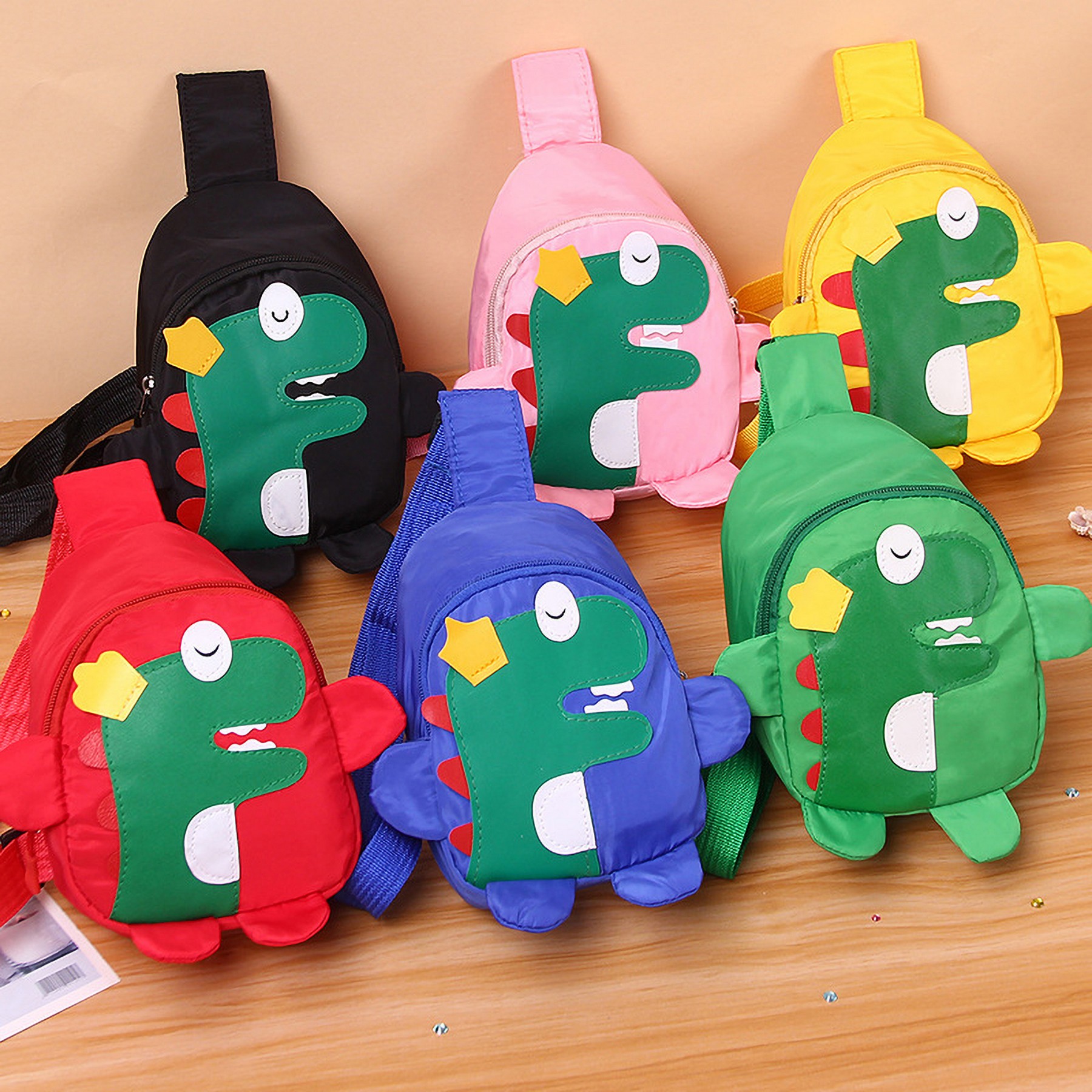Backpack For Kids Dinosaur Pattern Chest Bag 2