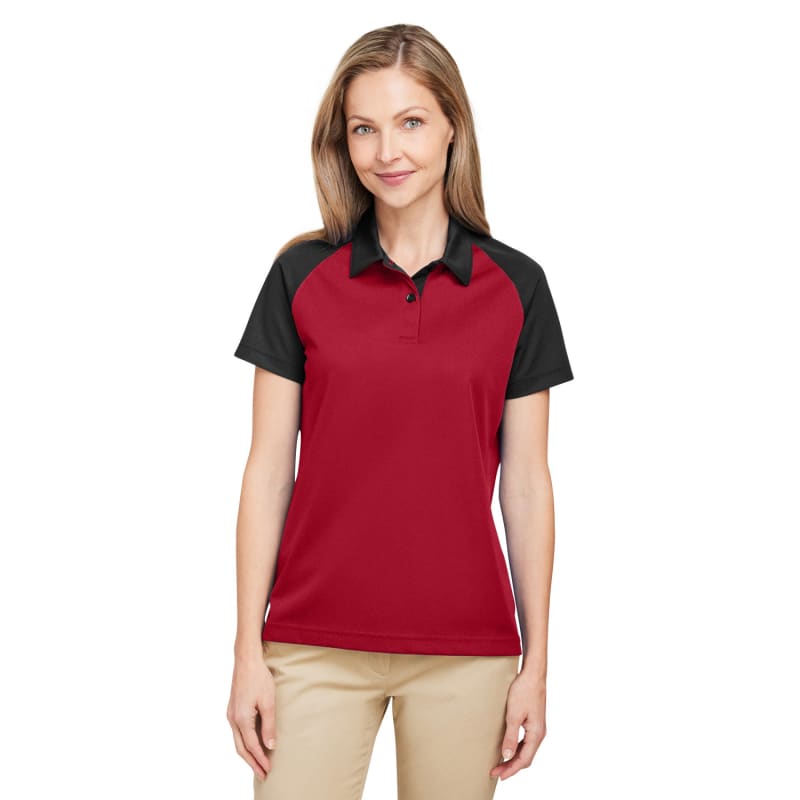 Team 365 Ladies' Command Snag-Protection Colorblock Polo 8