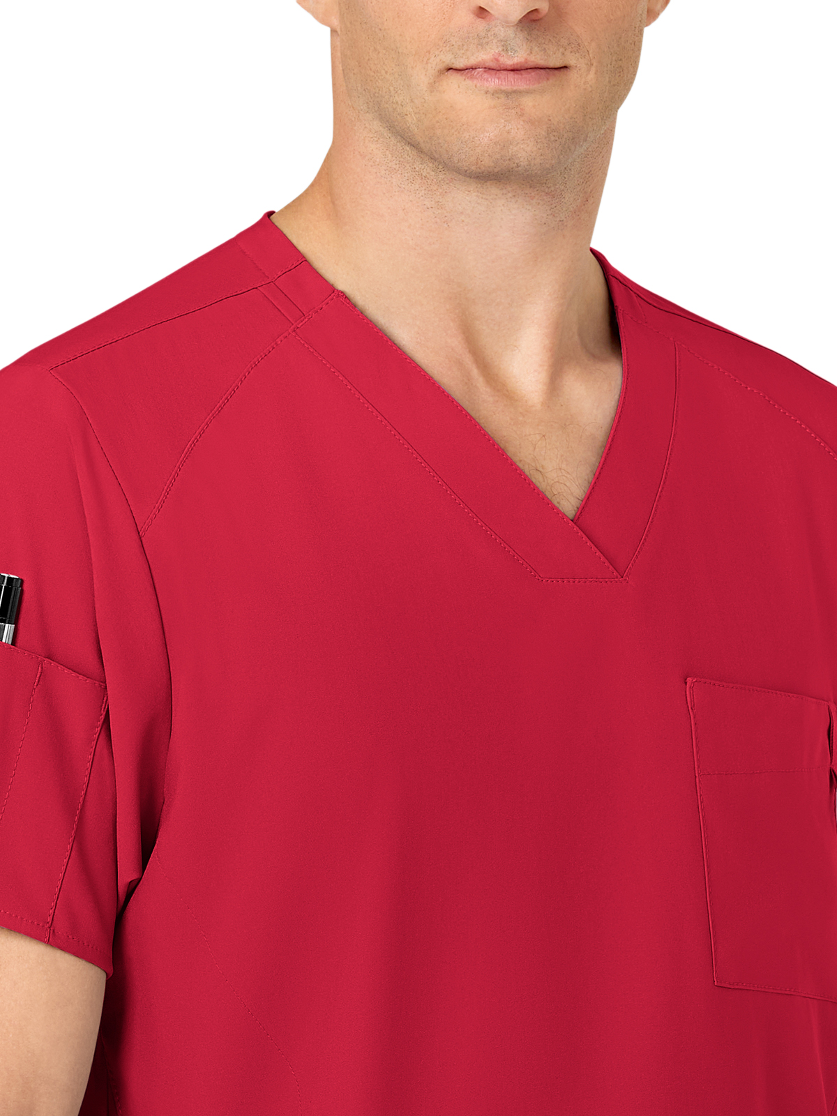 Wink - W123 - Men's Six-Pocket V-Neck Top 39