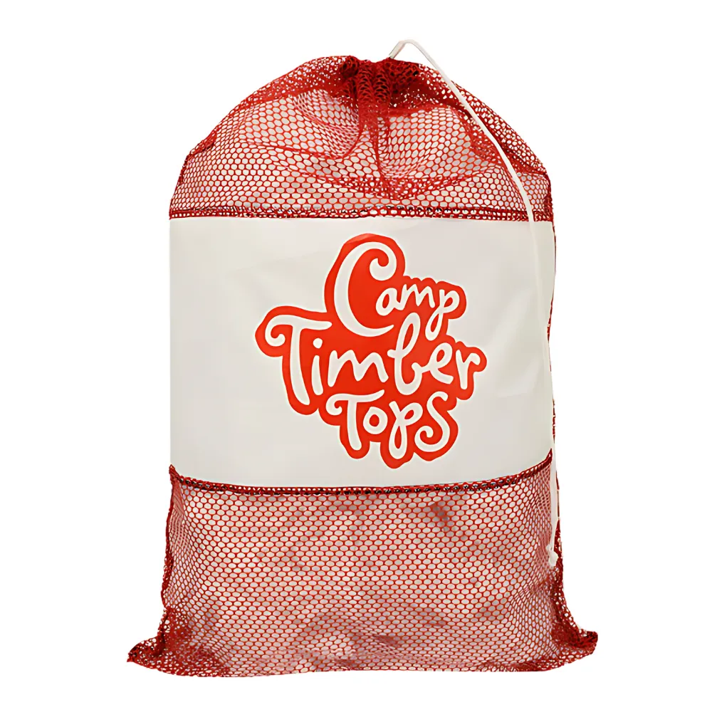 Mesh Laundry Bag with Panel 10