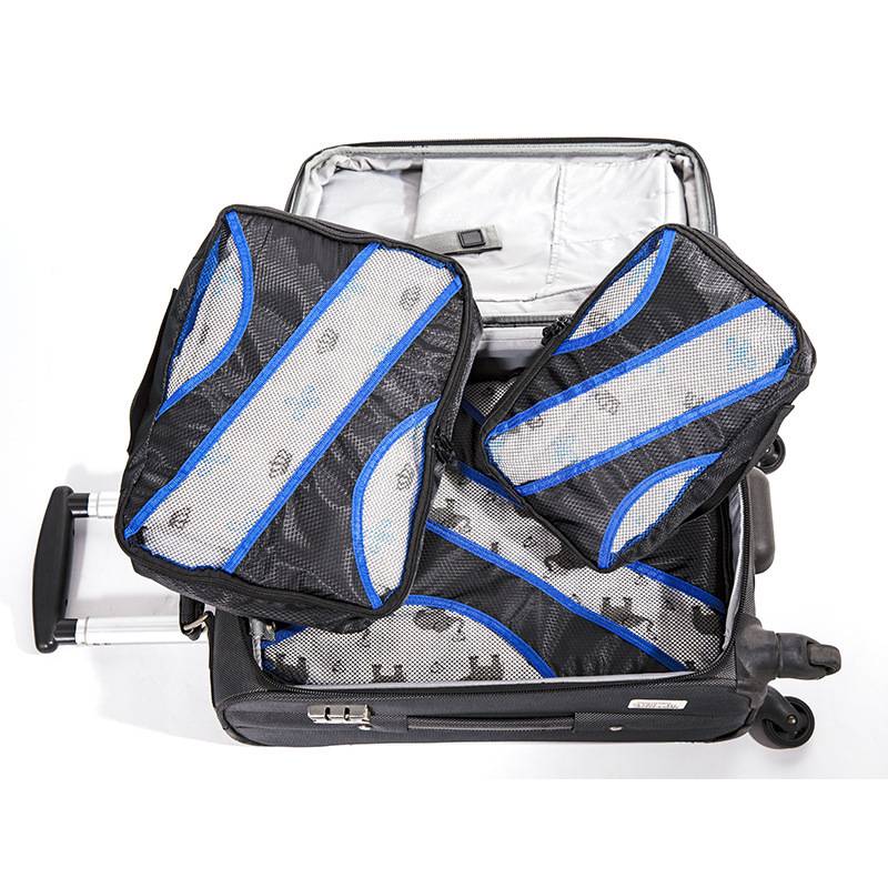 Folding Mesh Travel Storage Bags Set 4