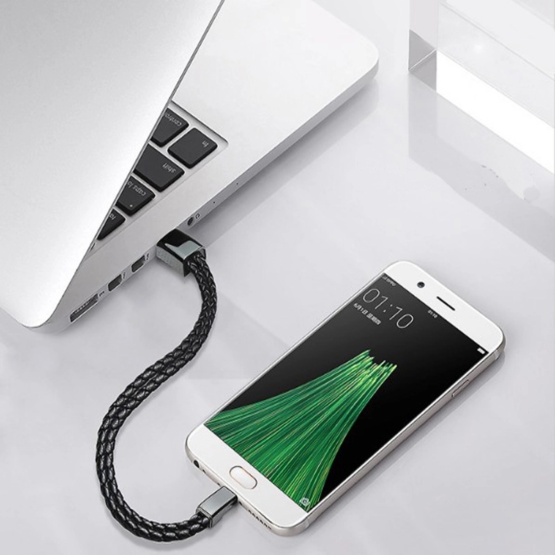 PU USB Cable Wristband 4