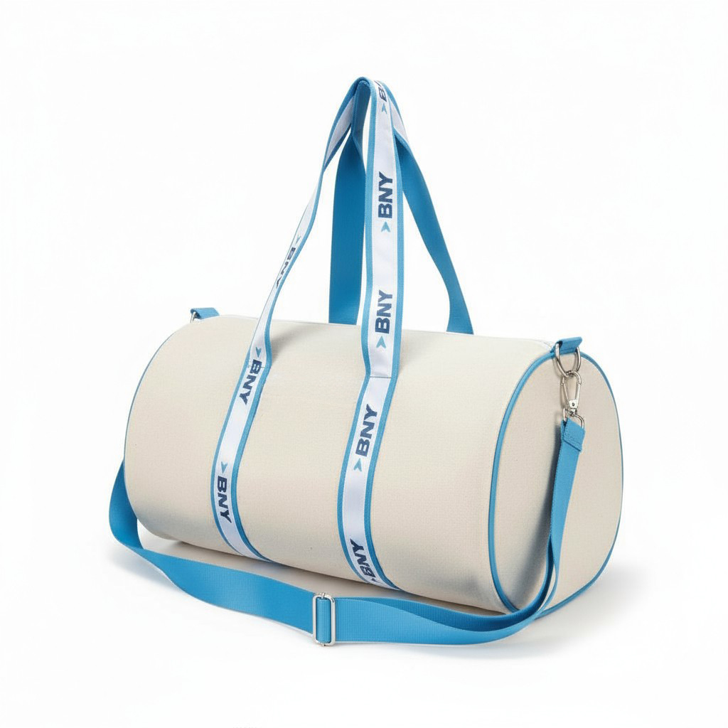 Natural Canvas Banker Bag 3