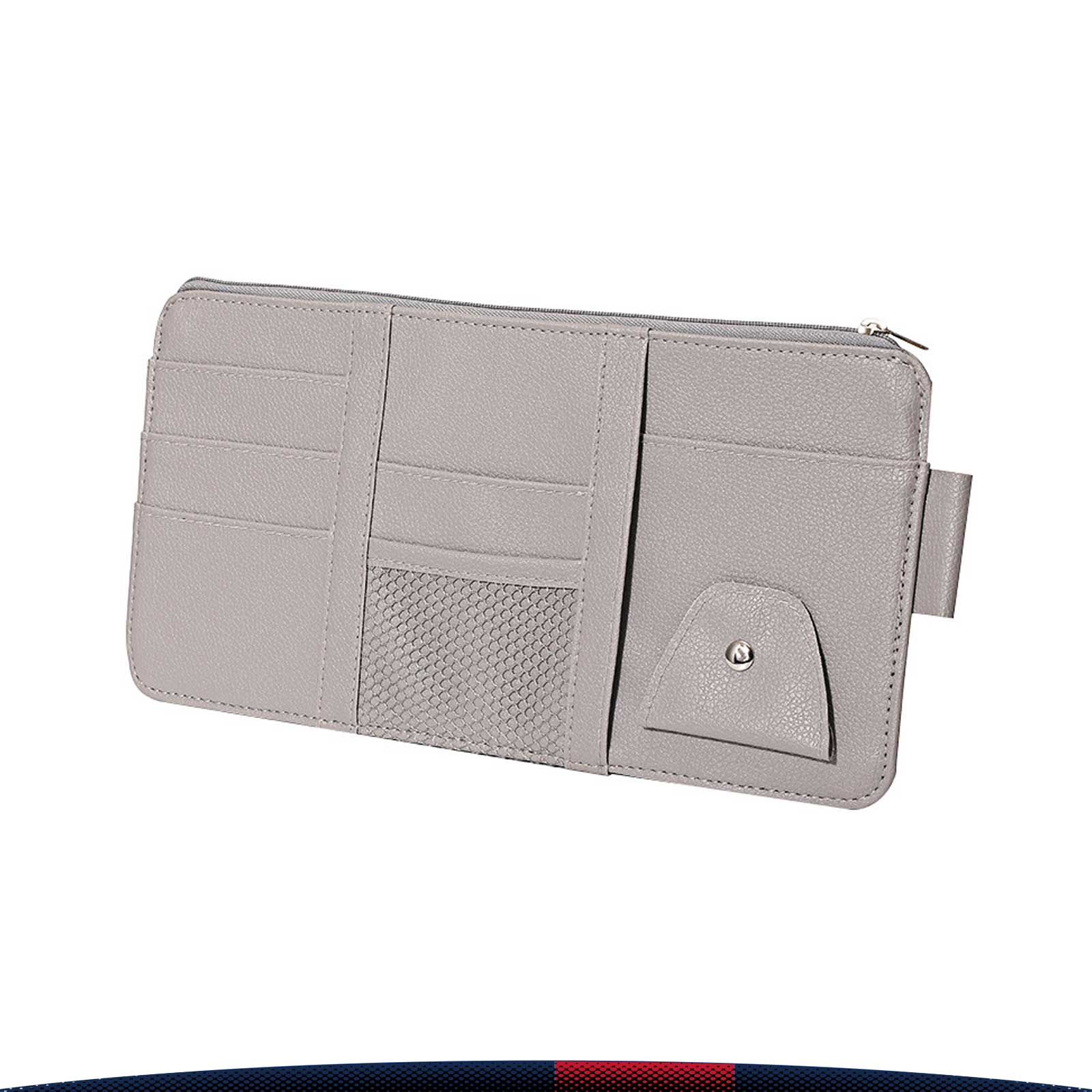 Gripton PU Leather Car Glasses Organizer 5