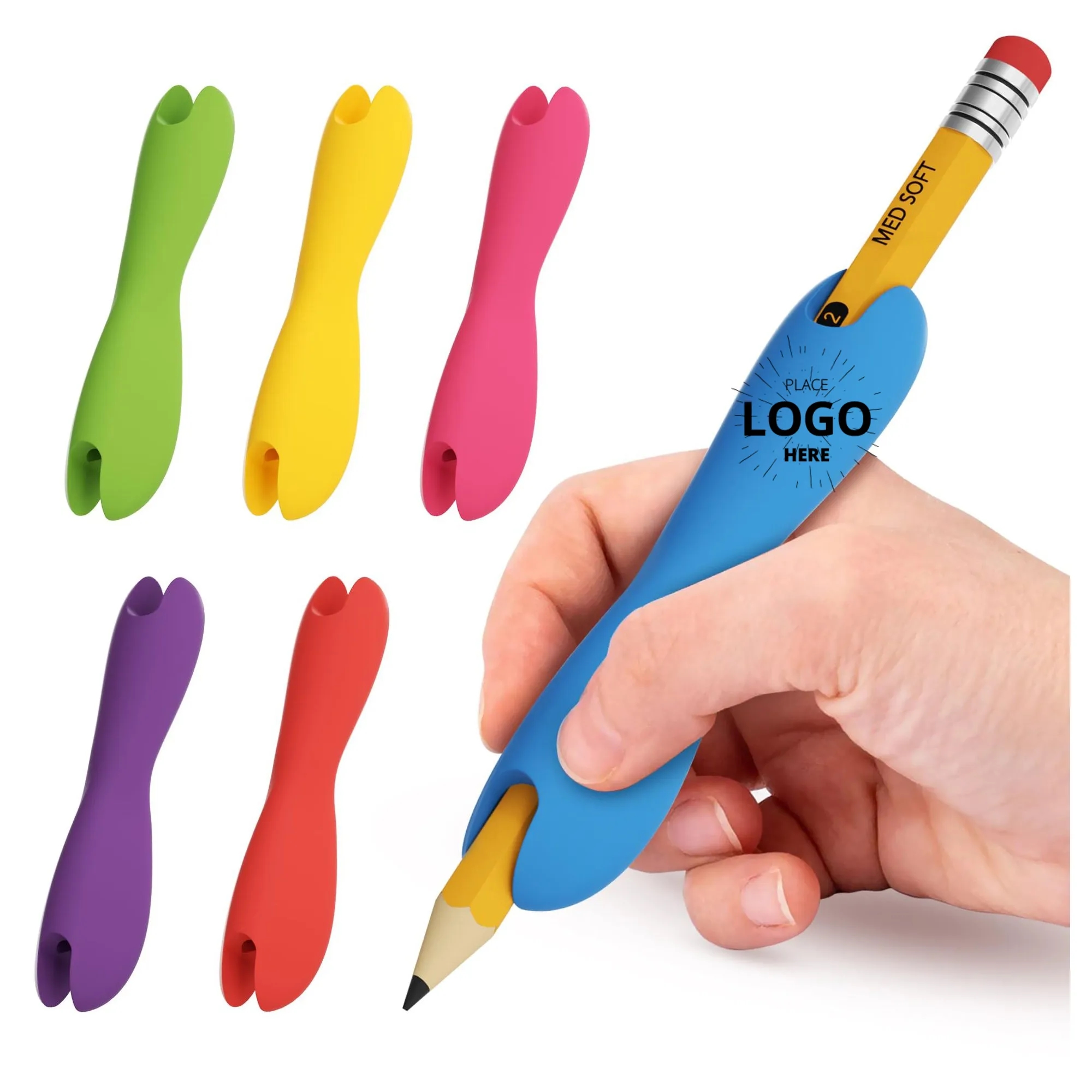 Silicone Pen Grip Aid for Children and Adults 2