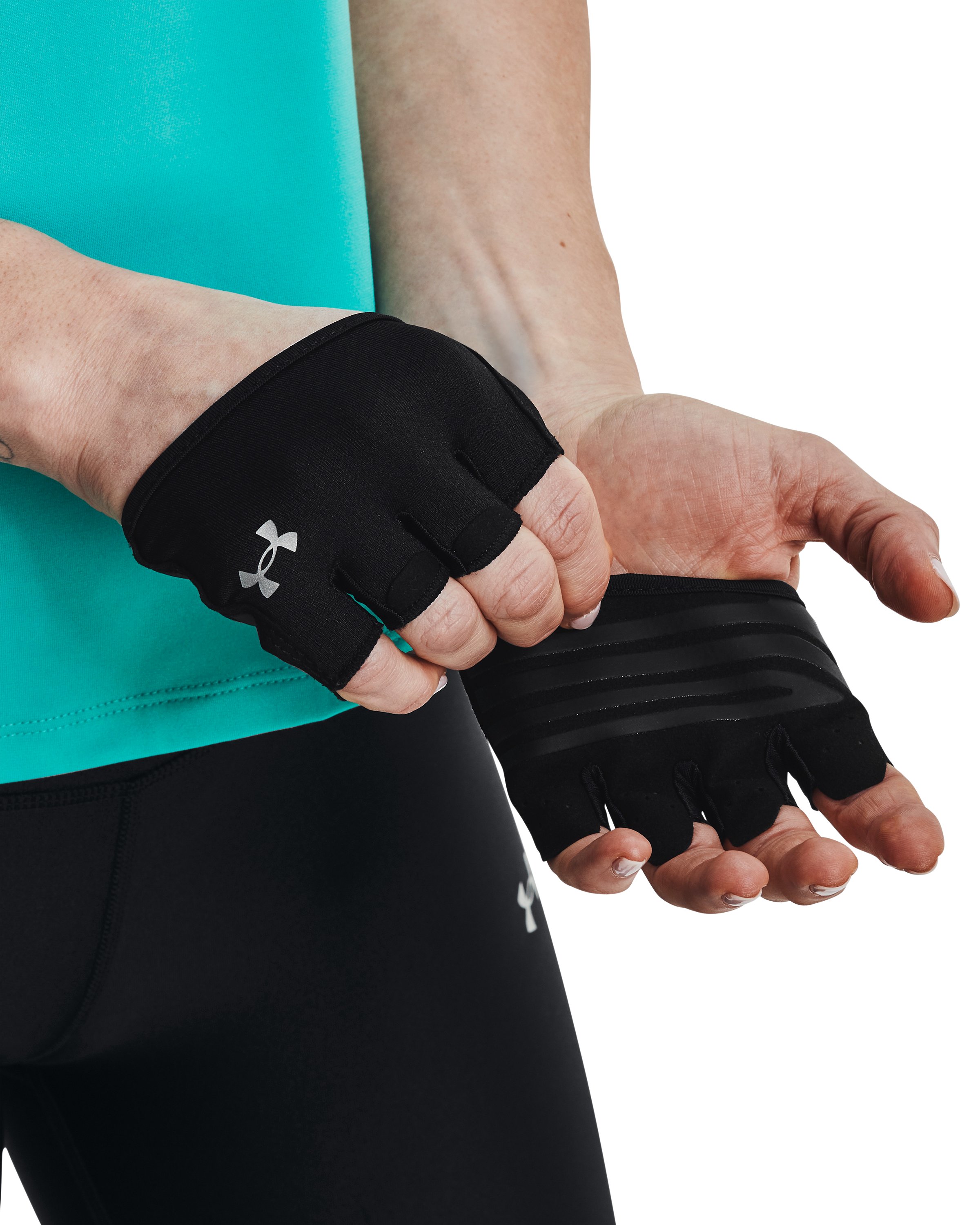 Women's UA Half Training Gloves 1