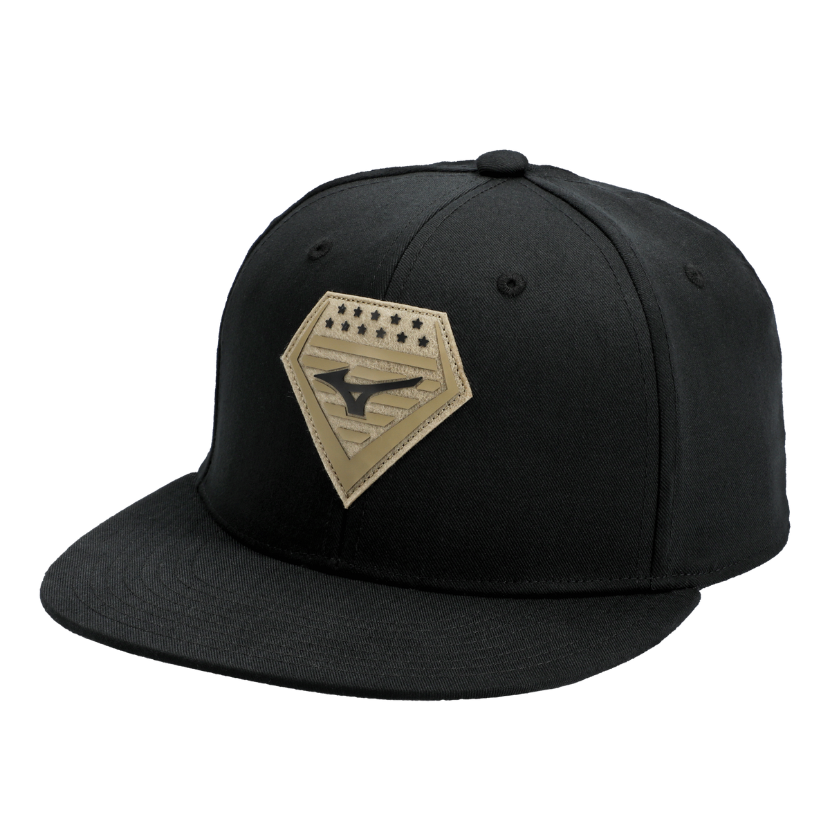 RUNBIRD Diamond Patch Snapback Hat 4