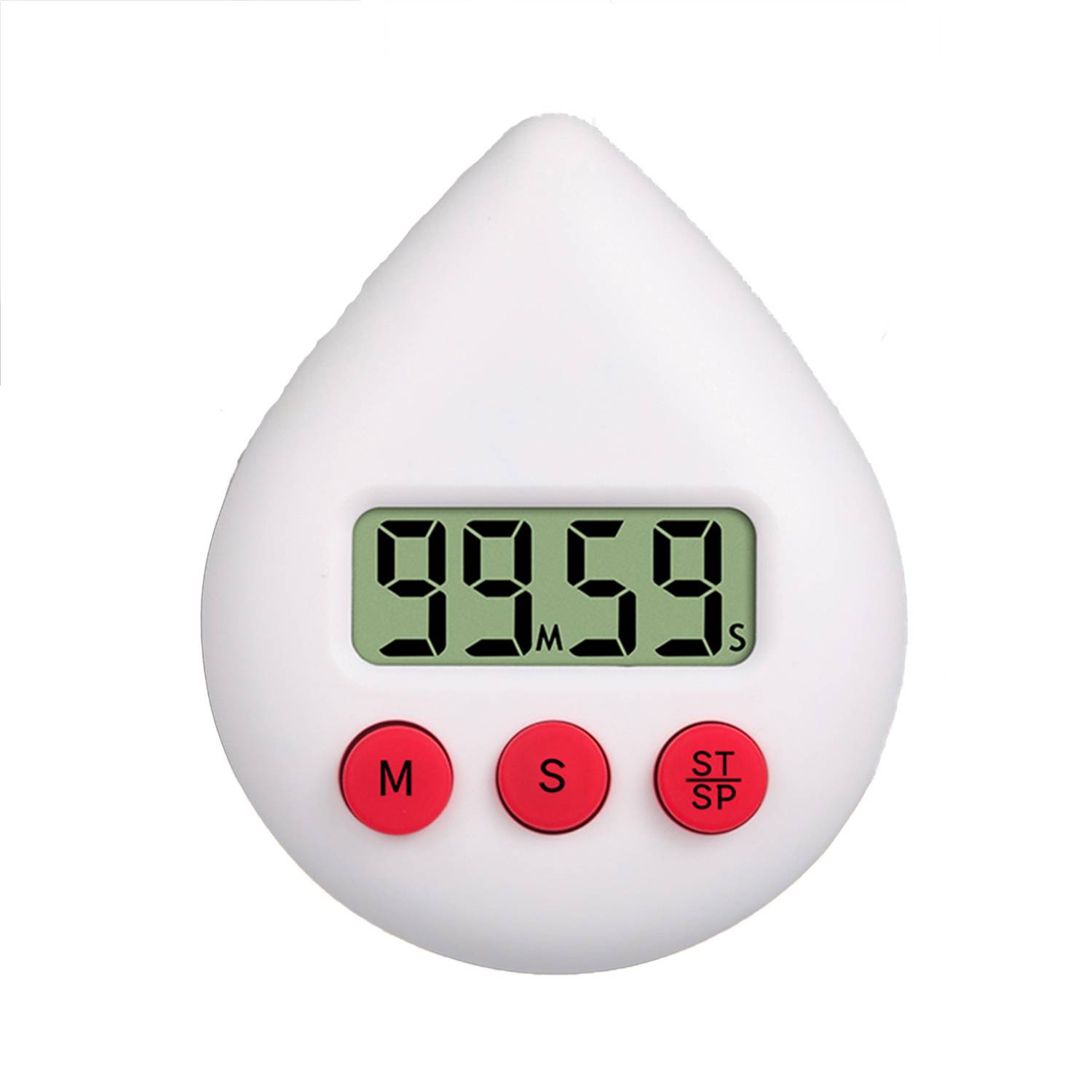Teardrop-shaped electronic timer 4