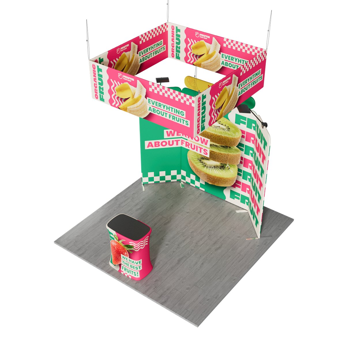 10'x10' Tradeshow Booth Kit - H Kit 4