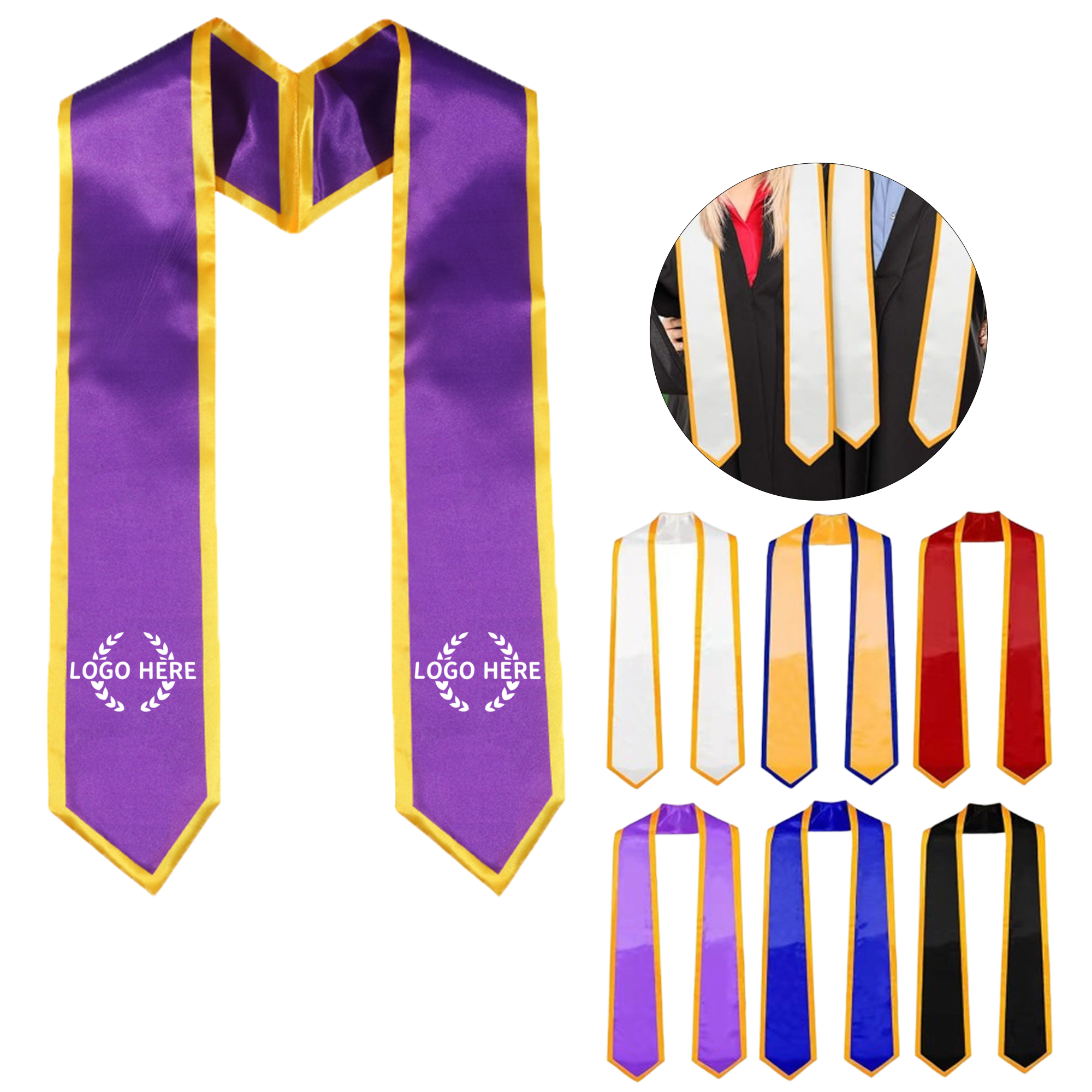 Unisex Graduation Ceremony Sash 2