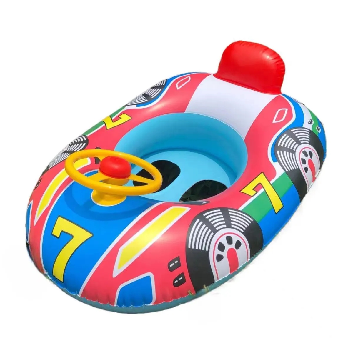 Car Horn Boat Children Swim Ring 5