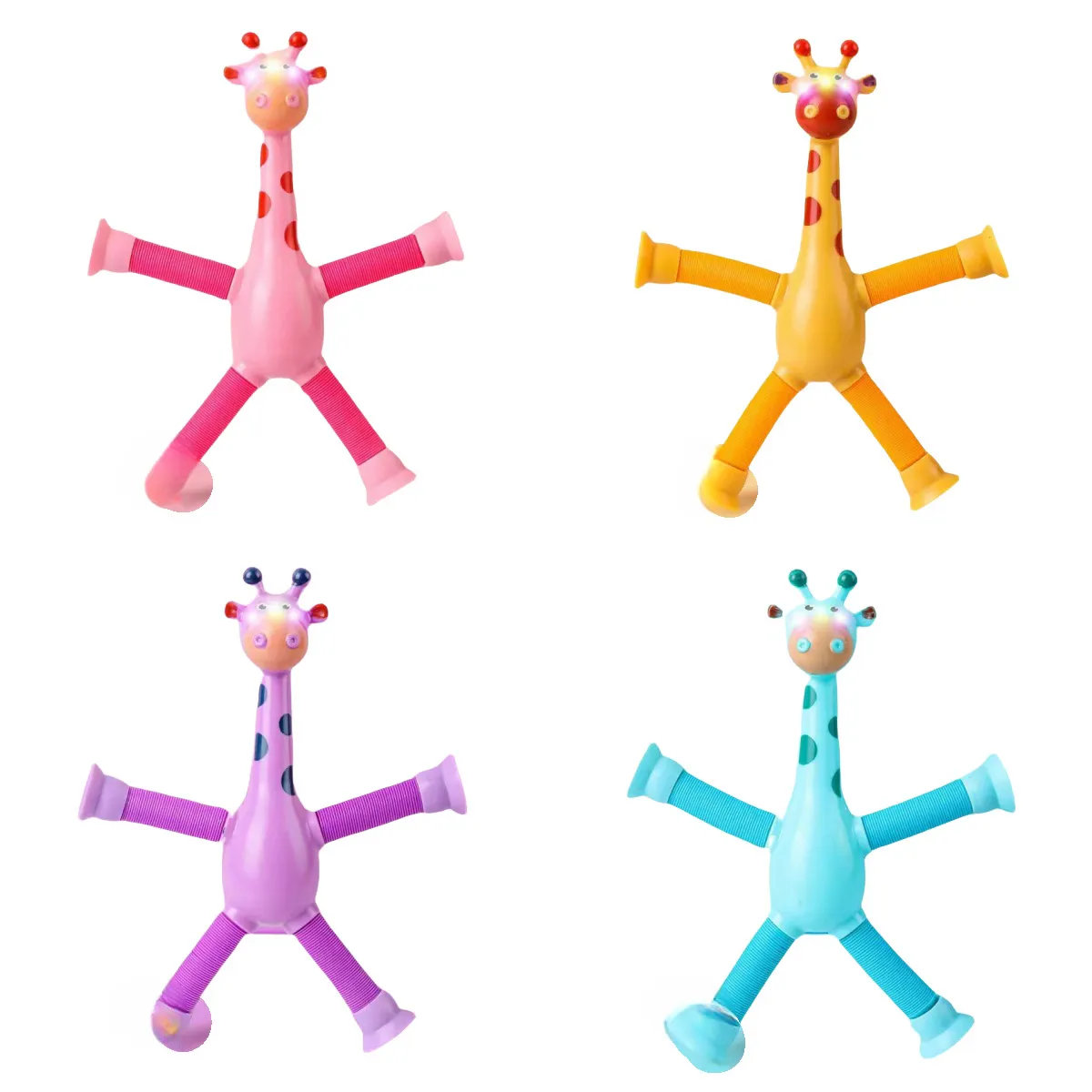 LED Telescopic Suction Cup Giraffe Toy 9