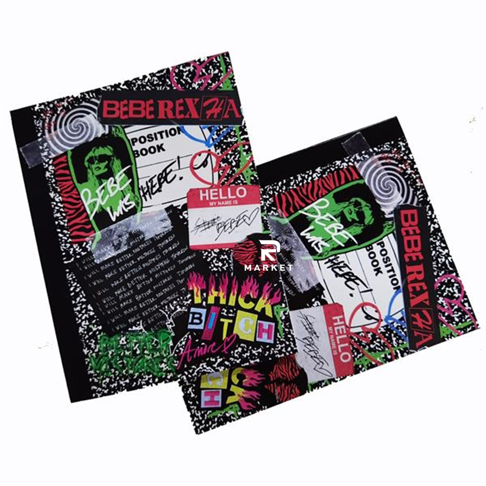 Custom Composition Notebook 7 1/2" x9 3/4" in Wideruled sheets paper composition 1