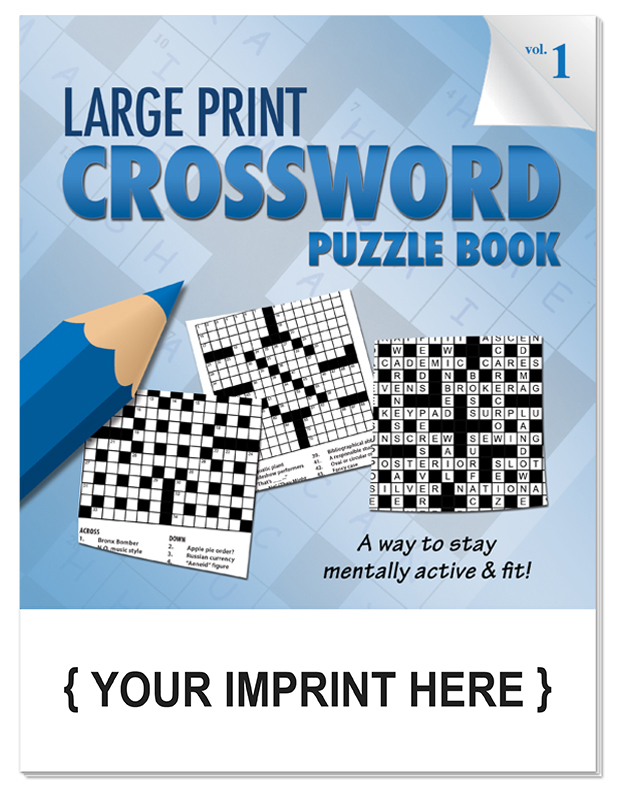 PUZZLE BOOK - LARGE PRINT Crossword Puzzle Book - Volume 1 4