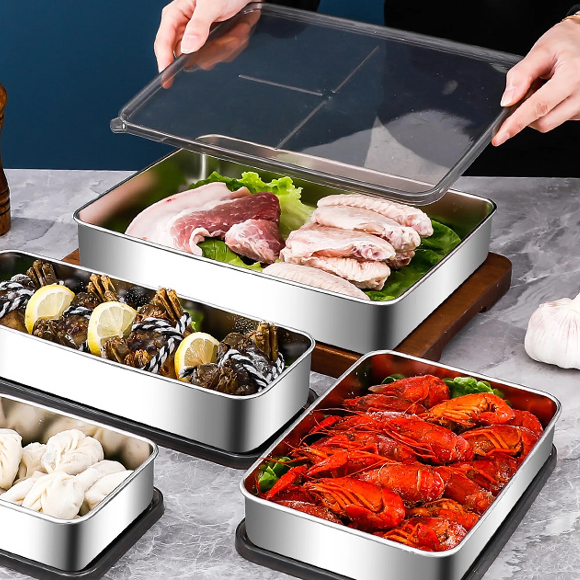 Stainless Steel Preservation Box 5