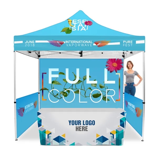 10'x10' Pop Up Canopy Trade Show Advertising Tent 2