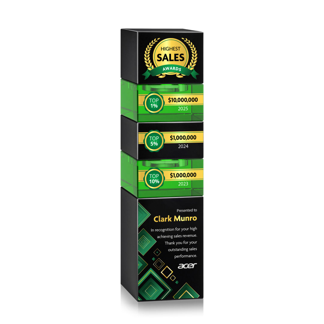 Tofino Stacker VividPrint™ Award - Black 16