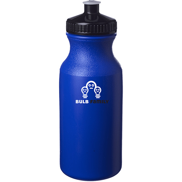 Lightweight Push-cap Water Bottle - Recyclable, 20 oz. 28