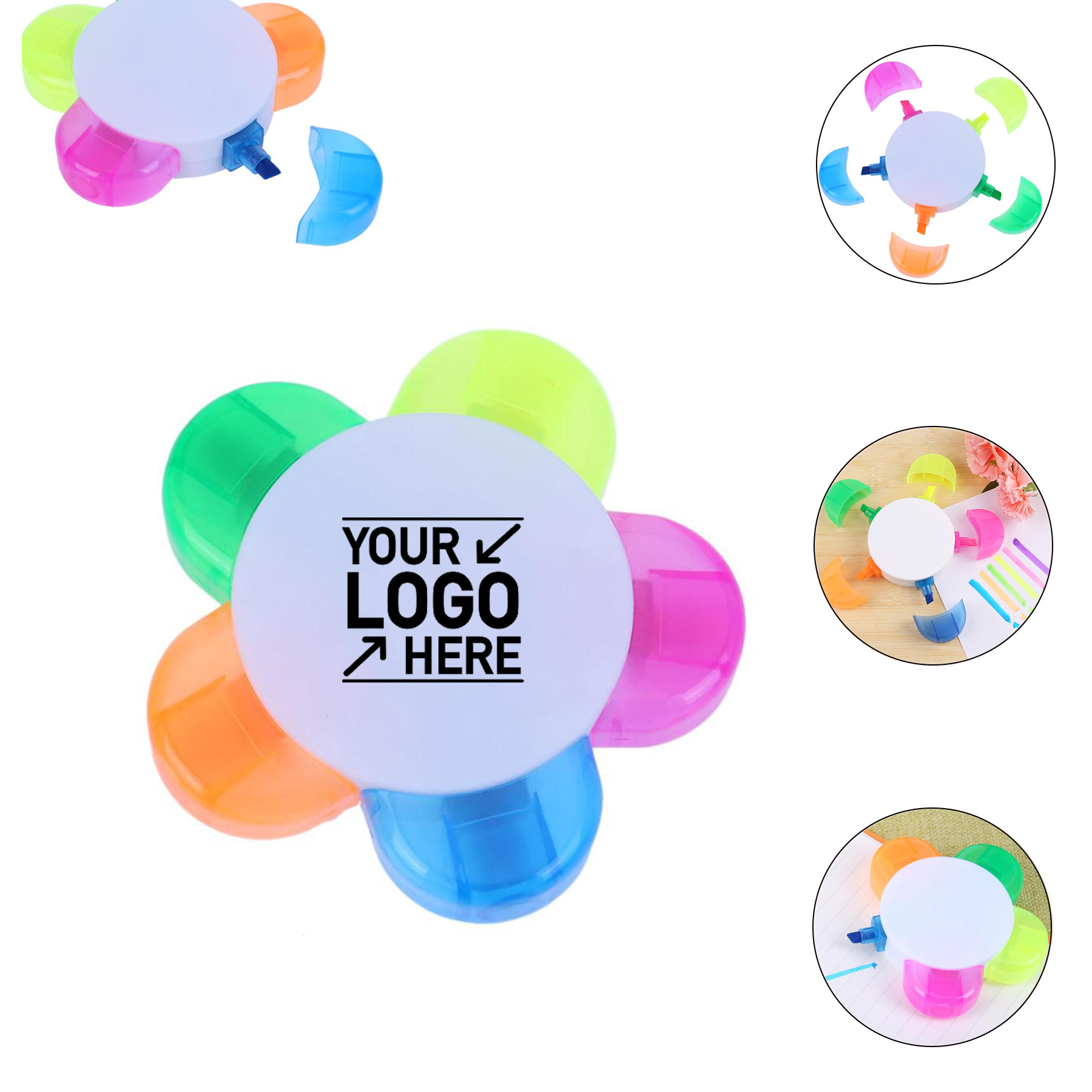 Flower Shaped Highlighters 2