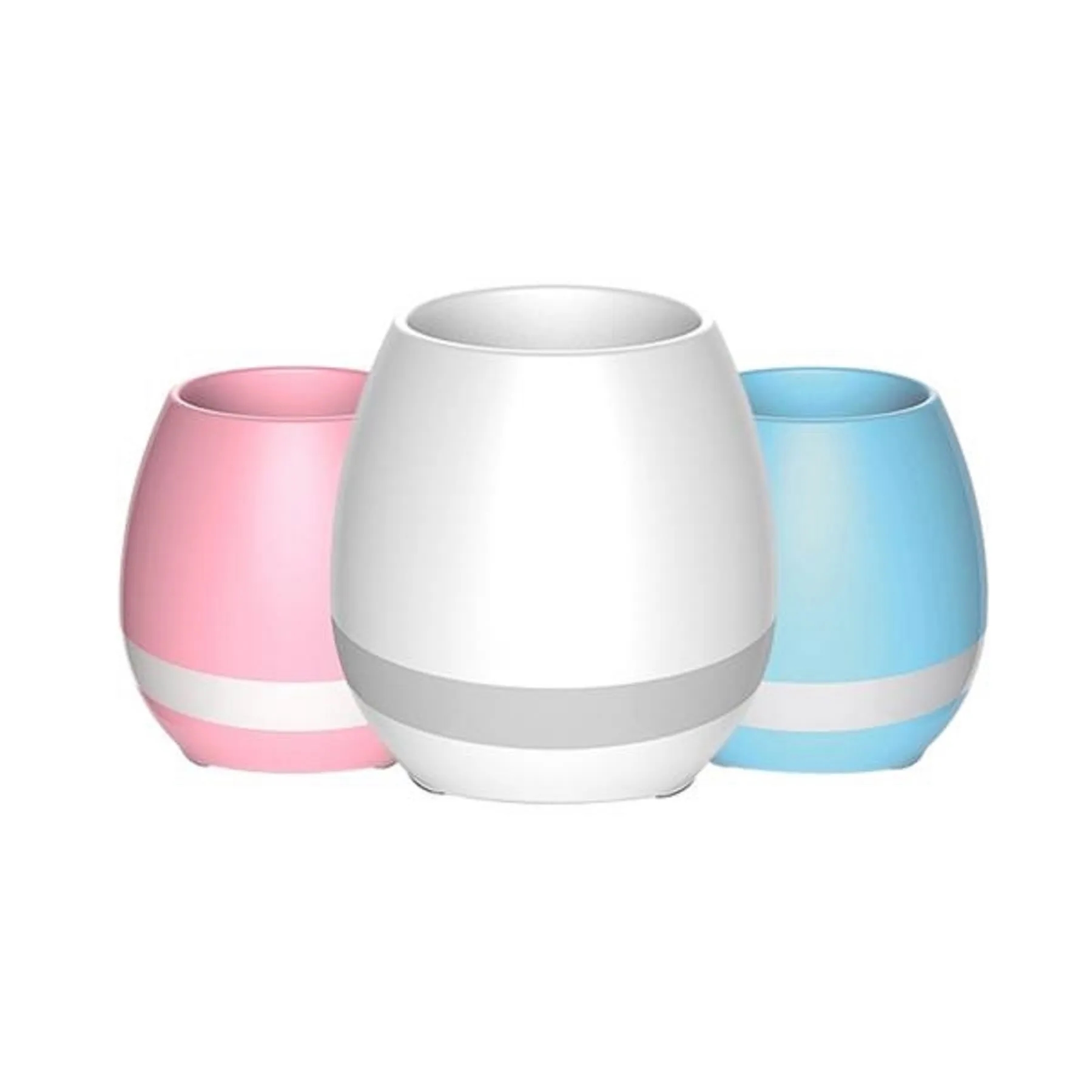 LED Music Flower Pot Wireless Speaker 4